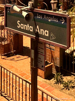 Santa Ana Amtrak Statlion.
