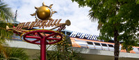Disneyland Monorail 2015