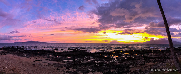 Maui Sunset Panorama