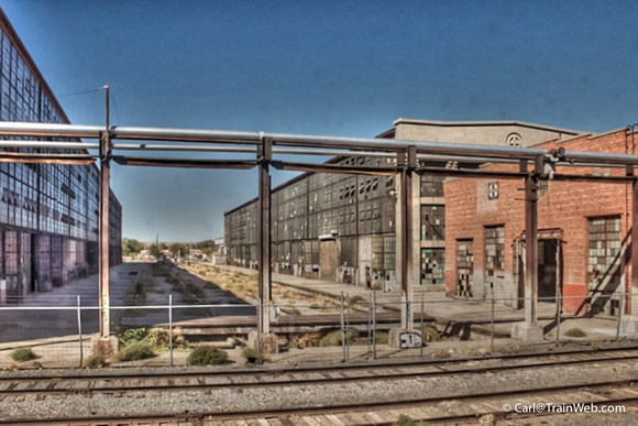 There has been a plan to use this old rail yard as a "Wheels Museum".