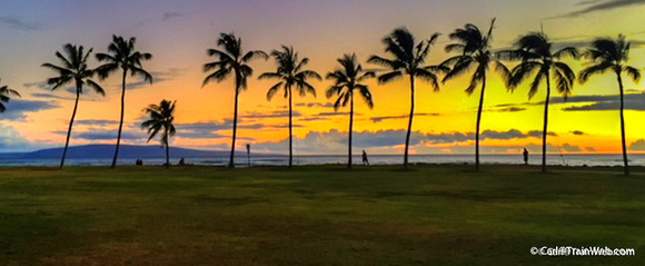 Maui Sunset Panorama
