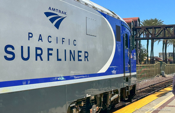 Lead by a Siemens Charger locomotive