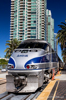 Our train in San Diego.